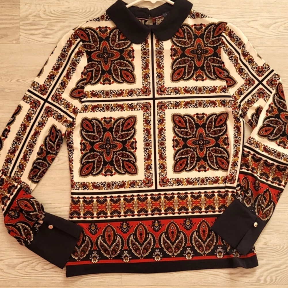 Brand-new!! Beautiful terracotta color blouse - Tommy